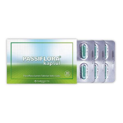 Farmavita Passiflora 30 Kapsül Vitamin Dolabı