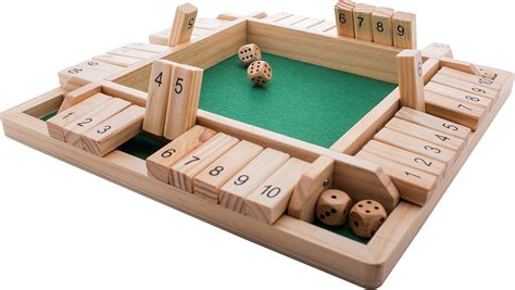 Growupsmart Shut The Box Dobbelspel Spelers Voor Slimme Kinderen