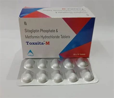 Sitagliptin Phosphate Metformin Hydrochloride Tablet 1000 Mg At Rs 141