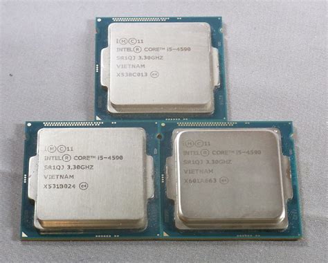 Yahooオークション B37166 O 10327 Intel Core I5 4590 Sr1qj Lga11