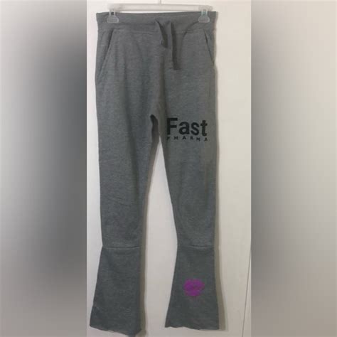 Cotton Heritage Pants And Jumpsuits Stacked Flares Sweat Pant Fast