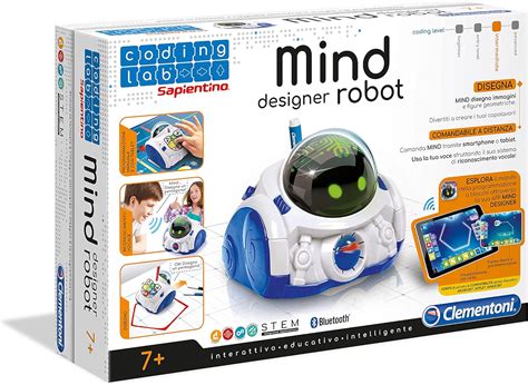 Clementoni 12087 Sapientino Mind Designer Robot éducatif