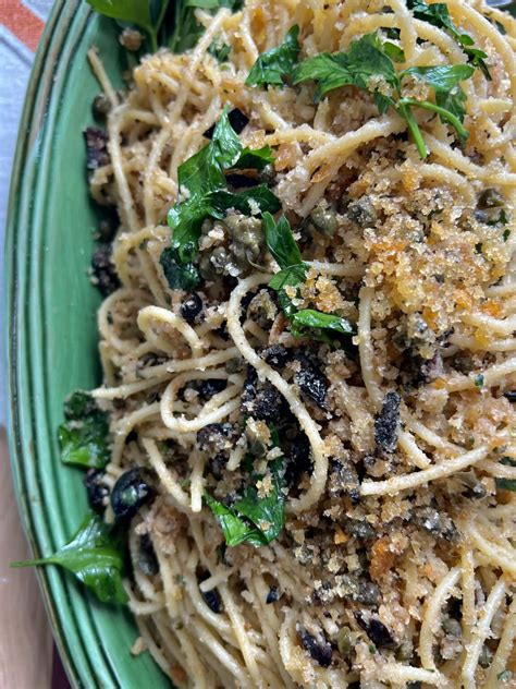 St Joseph S Pasta Spaghetti With Anchovies And Breadcrumbs