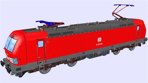 Siemens Vectron 5 170 036 Db Cargo Polska Modelo 3D TurboSquid 1817483