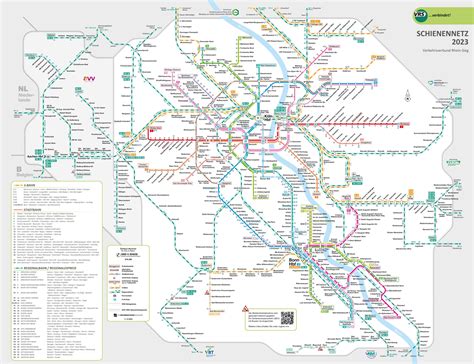 Liniennetzpläne der KVB Kölner Verkehrs Betriebe