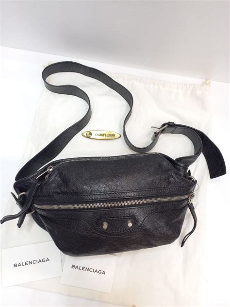 Balenciaga Neo Lift Clasic Waist Bag Black With Db Booklet Barang