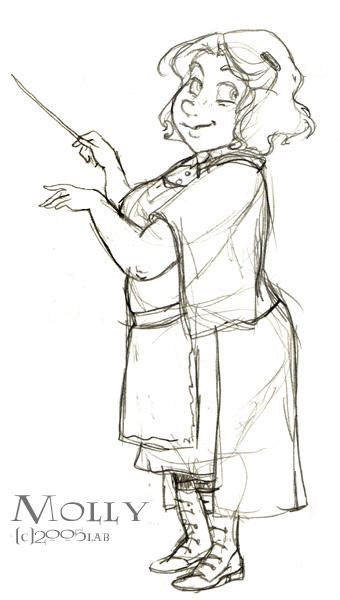 Molly Weasley By Lberghol On Deviantart