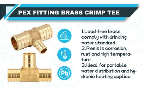 Amazon Seelink Pack Pex Fittings X X Pex