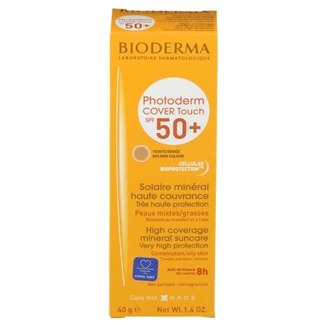 BIODERMA Photoderm COVER Touch SPF50 Teinte Dorée 40 g Redcare Pharmacie