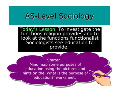 Functionalism Ppt Covering Functionalist Perspective On The Role Of