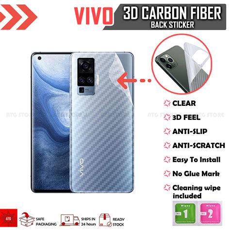 VIVO Carbon Fiber Back Film Sticker Protector Vivo V15 V17 V19 V20 S1