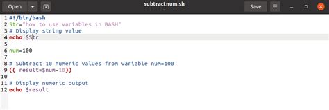 How To Use Variables In Bash