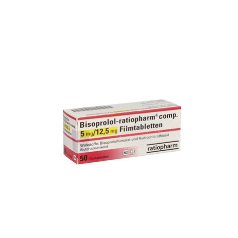 Bisoprolol Ratiopharm Compositus Mg Mg Stk