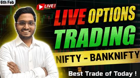 06 February Live Trading Live Intraday Trading Today Bank Nifty