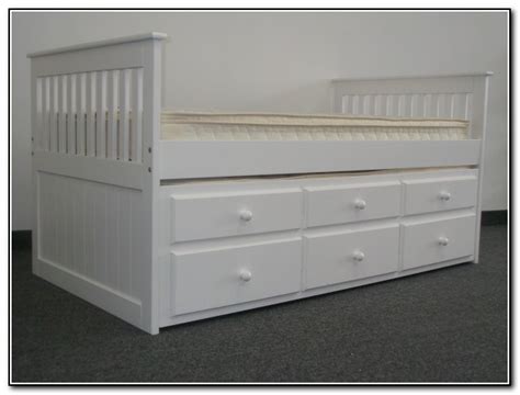 White Trundle Bed With Drawers - Beds : Home Design Ideas #5onElxXP1d9726