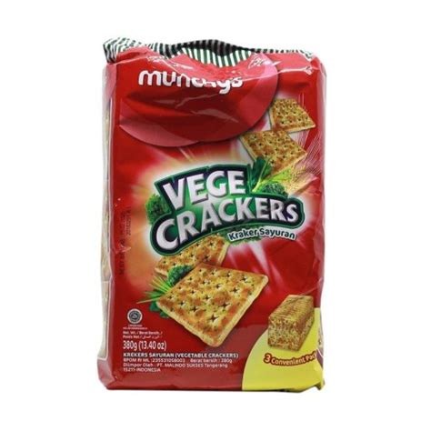 Jual Munchys Vegetable Cracker 380gr Jakarta Pusat Rezeki Fresh