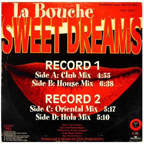 La Bouche Sweet Dreams Ola Ola E Vinyl 2x12 1994 De