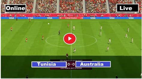 Live Tunisia Vs Australia TUN Vs AUS World Cup Qatar 2022 Match