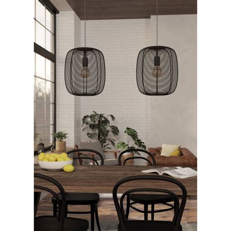 Eglo Light Matte Black Kitchen Island Pendant Wayfair Co Uk