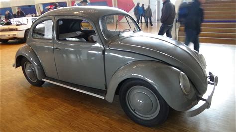 1951 Volkswagen Käfer Brezel Exterior and Interior Technorama Ulm