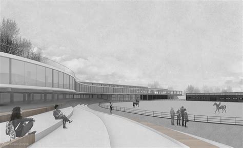 project  equestrian centre   behance