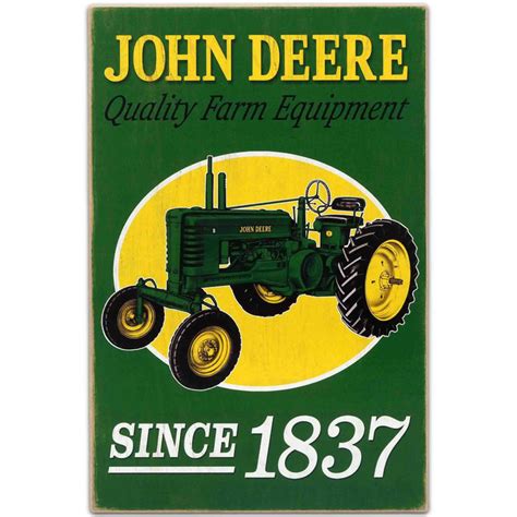 Vintage John Deere Wood Sign | JohnDeereStore