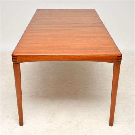 S Danish Teak Rosewood Dining Table By H W Klein For Bramin