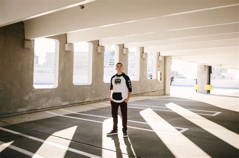 Senior Pictures In A Parking Garage Senior Portrait Seniors