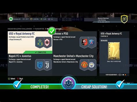 FIFA 23 Ultimate Team Marquee Matchups SBC January 12 How To