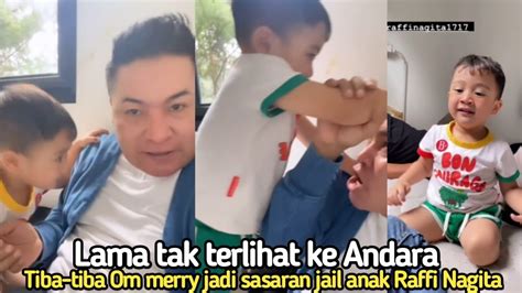 Lama Tak Terlihat Ke Andara Tiba Tiba Om Merry Jadi Korban Kejailan