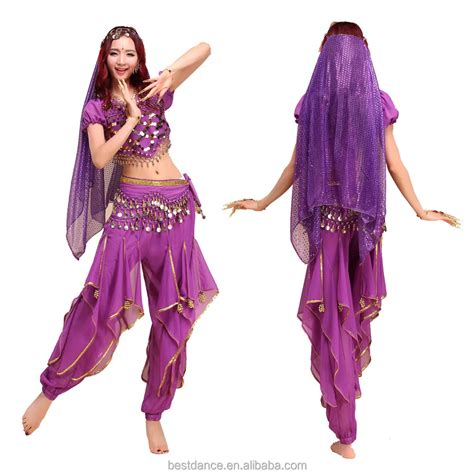 Bestdance Arabic Belly Dance Costume Set Women Bellydance Wear Set Topbelt And Pants Oem Buy