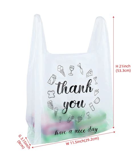 Custom Eco Friendly Biodegradable Plastic T Shirt Bags With Logos