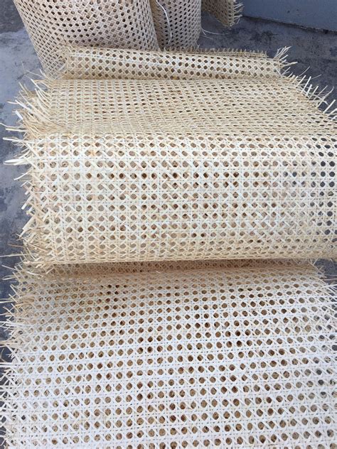 Rattan Mesh Cane Webbing Roll Woven Rattan Net Craft Materials Ms