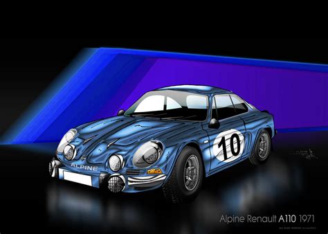 Retro Cars Alpine A Monte Carlos By Theartsoliver On Deviantart