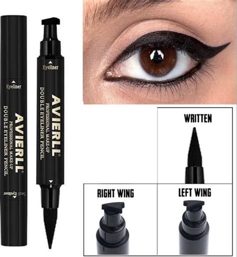 DOUBLE Eyeliner Met Wing Stempel 2 STUKS 2 In 1 Eyeliner Eyeliner