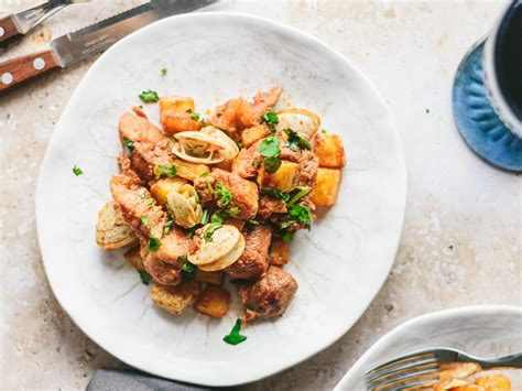 Carne De Porco à Alentejana Receitas Continente