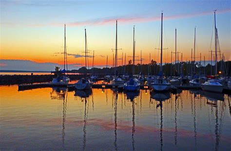 Sunset Aylmer Marina Cvgr Dscn4027 Aylmer Gatineau Qué Flickr