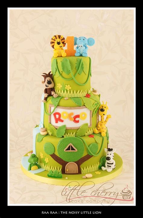 Raa Raa Cake - Decorated Cake by Little Cherry - CakesDecor