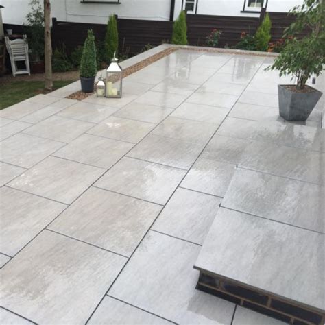 Grigio Grey Porcelain X Paving Stones Direct