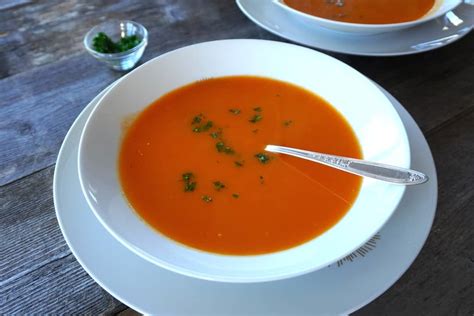 Tangy Carrot Orange Soup Weekend At The Cottage