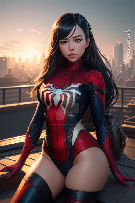 Sydney Sweeney as Spider Girl by CoolVisionsAi on DeviantArt