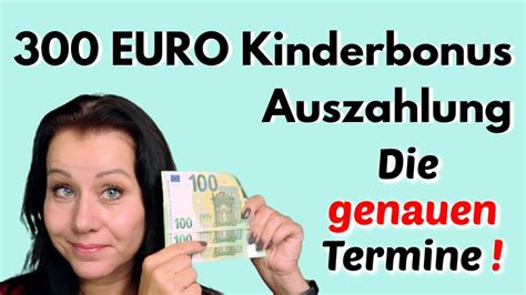 300 Euro Corona Kinderbonus Wann Ist Das Geld Auf Dem Konto