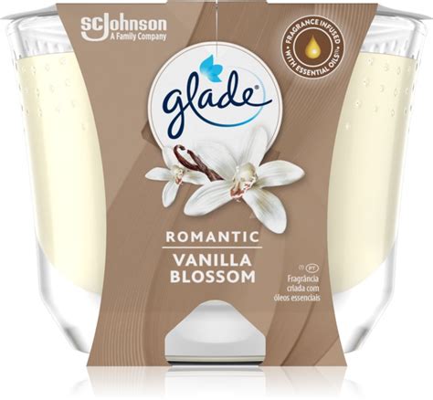 Glade Romantic Vanilla Blossom Scented Candle Notino Ie