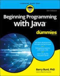 Books Kinokuniya Beginning Programming With Java For Dummies For