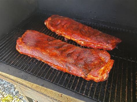 First Try At No Wrap Ribs Yes This Is The Way I Will Do Them Going Forward R Bbq