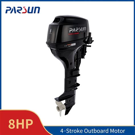 F8BMS Parsun 4 Stroke Tiller Control Pull Start And Short Shaft Engine