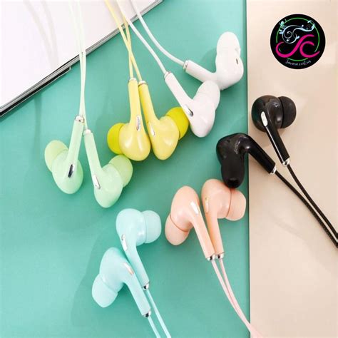 Jual BM024 HEADSET HANDSFREE Hf Earphone U28 MACARON MATE COLOR HIFI