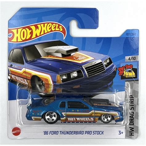 Hot Wheels 1 64 1986 Ford Thunderbird Pro Stock Carmod Pl