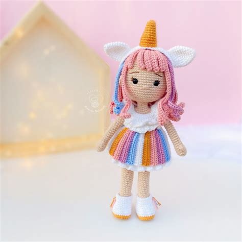 Boneca Sofia Amigurumi Compre Produtos Personalizados No Elo