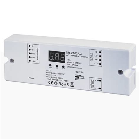 Ac Triac Controller Dmx Dimmer Channels A Ch V